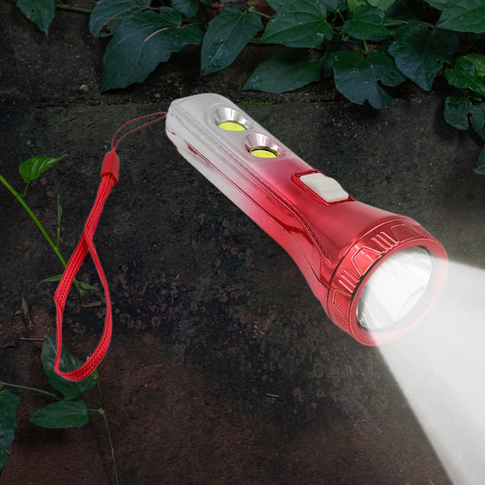 Multi Functional 3 Led Torchlight Flashlight (1 Pc)