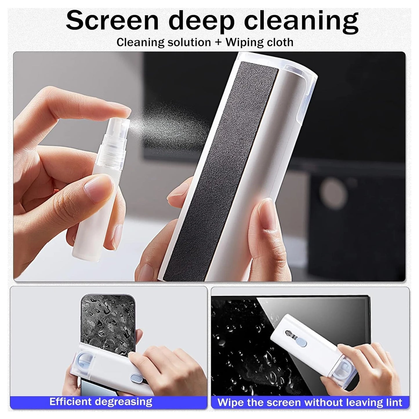 7-in-1 Electronic Cleaning Kit for Keyboard, Screen, AirPods & Laptop – Multi-Tool Cleaner Set