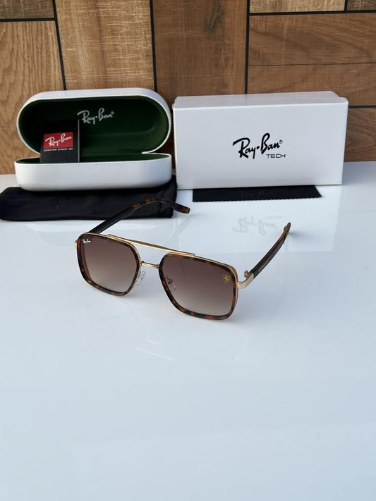 Ray_ban 8830 Gold Brown Tiger