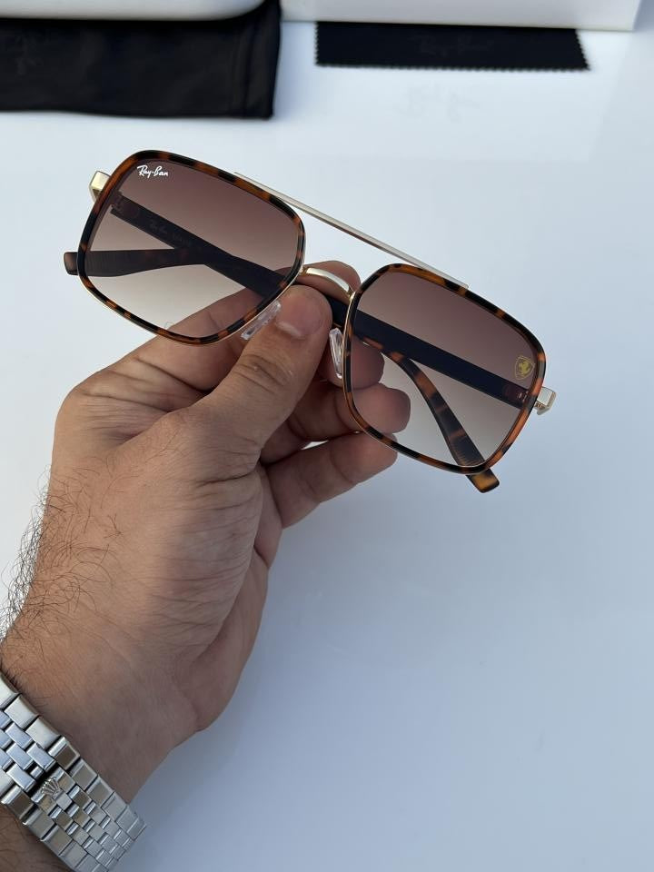 Ray_ban 8830 Gold Brown Tiger
