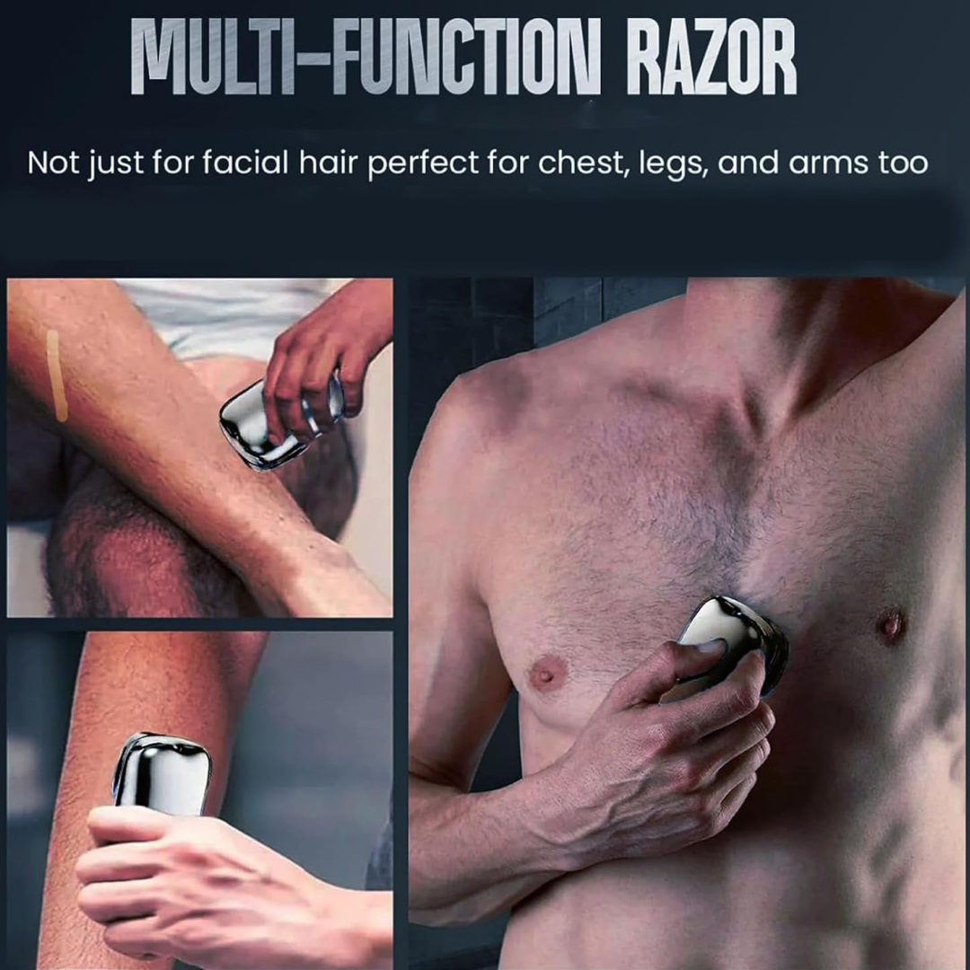 Powerful Trimming Portable Electric Shaver & Beard Clipper |Travel-Friendly Trimmer (1 Pc)