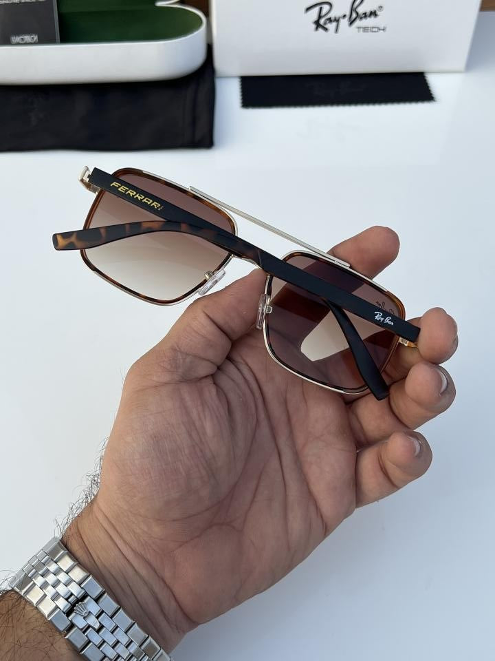 Ray_ban 8830 Gold Brown Tiger