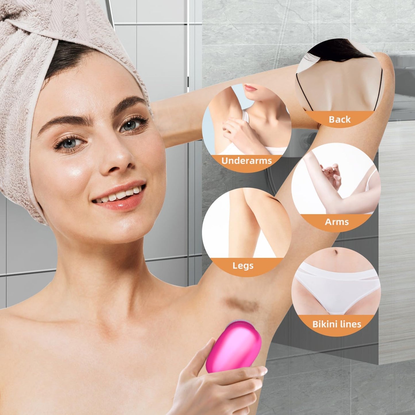 Powerful Trimming Portable Electric Shaver & Beard Clipper |Travel-Friendly Trimmer (1 Pc)