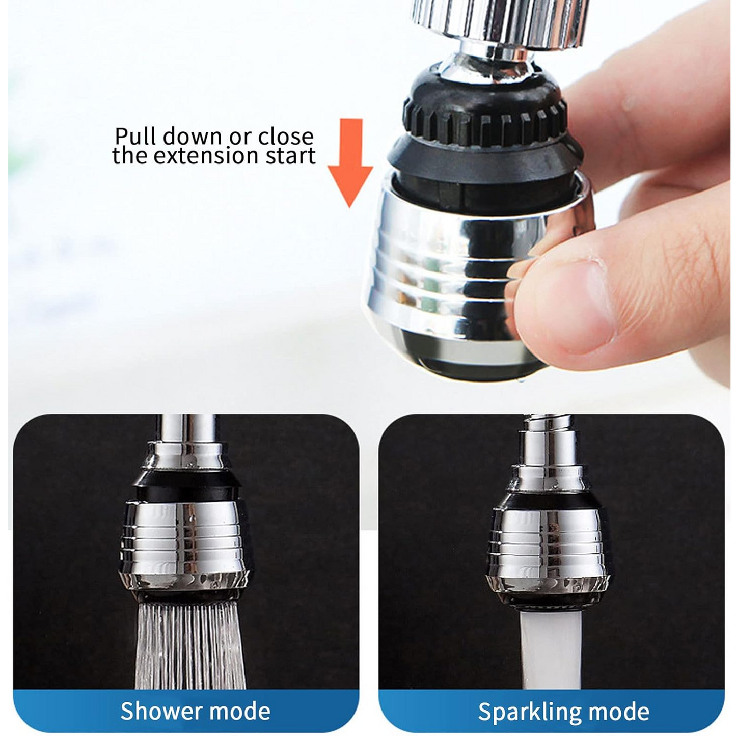 Flexible Water Sprayer & Sprinkler | Lightweight Portable Watering and Washing Tool for Home, Garden & Cleaning Use