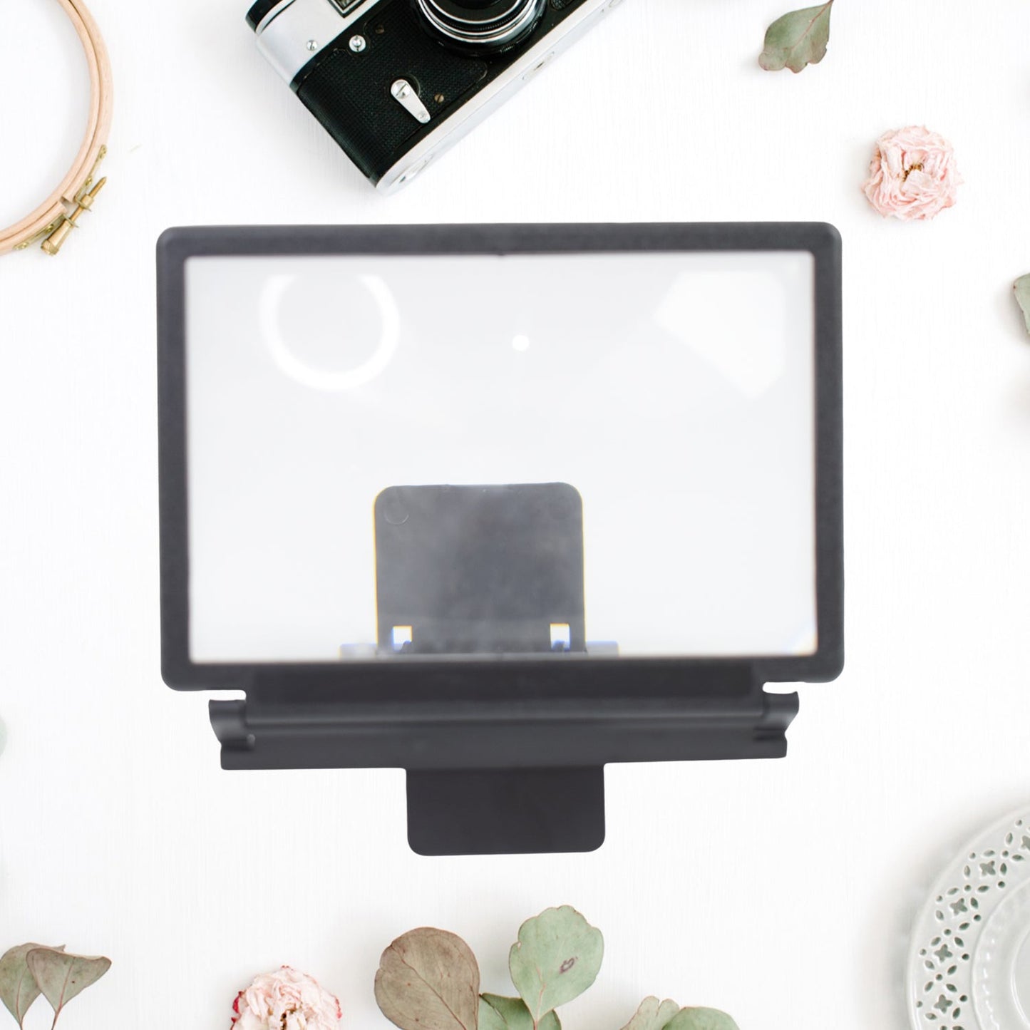 3D HD Mobile Phone Screen Magnifier & Video Amplifier | Portable Movie & Video Viewing Stand for Smartphones (1 Pc)