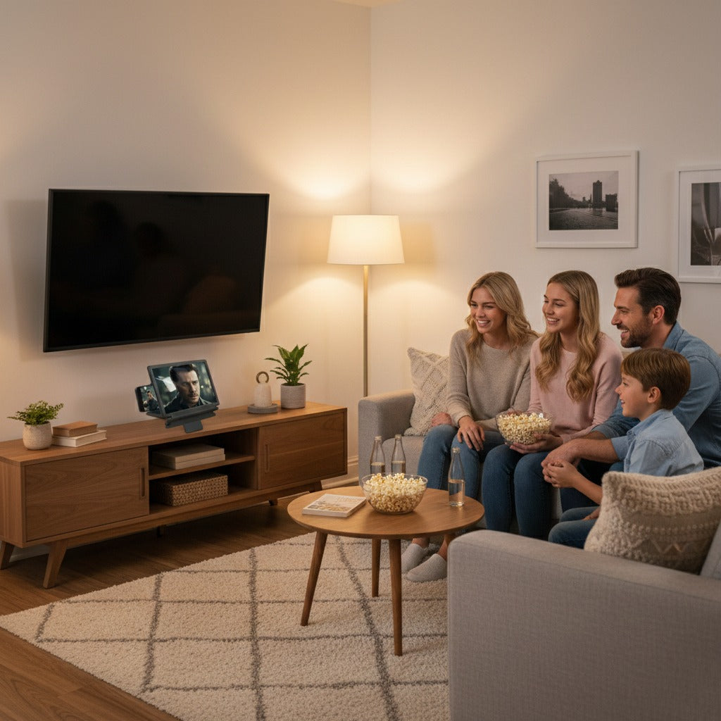 3D HD Mobile Phone Screen Magnifier & Video Amplifier | Portable Movie & Video Viewing Stand for Smartphones (1 Pc)