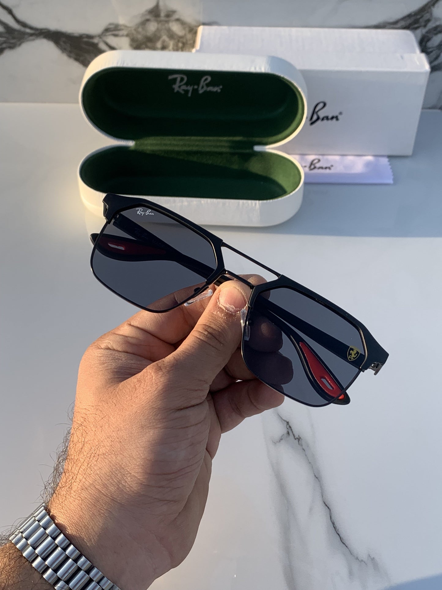 All Season Special Trending Slant Fashionable Sunlight Eye Protected Hot Favourite Sunglasses For Unisex.