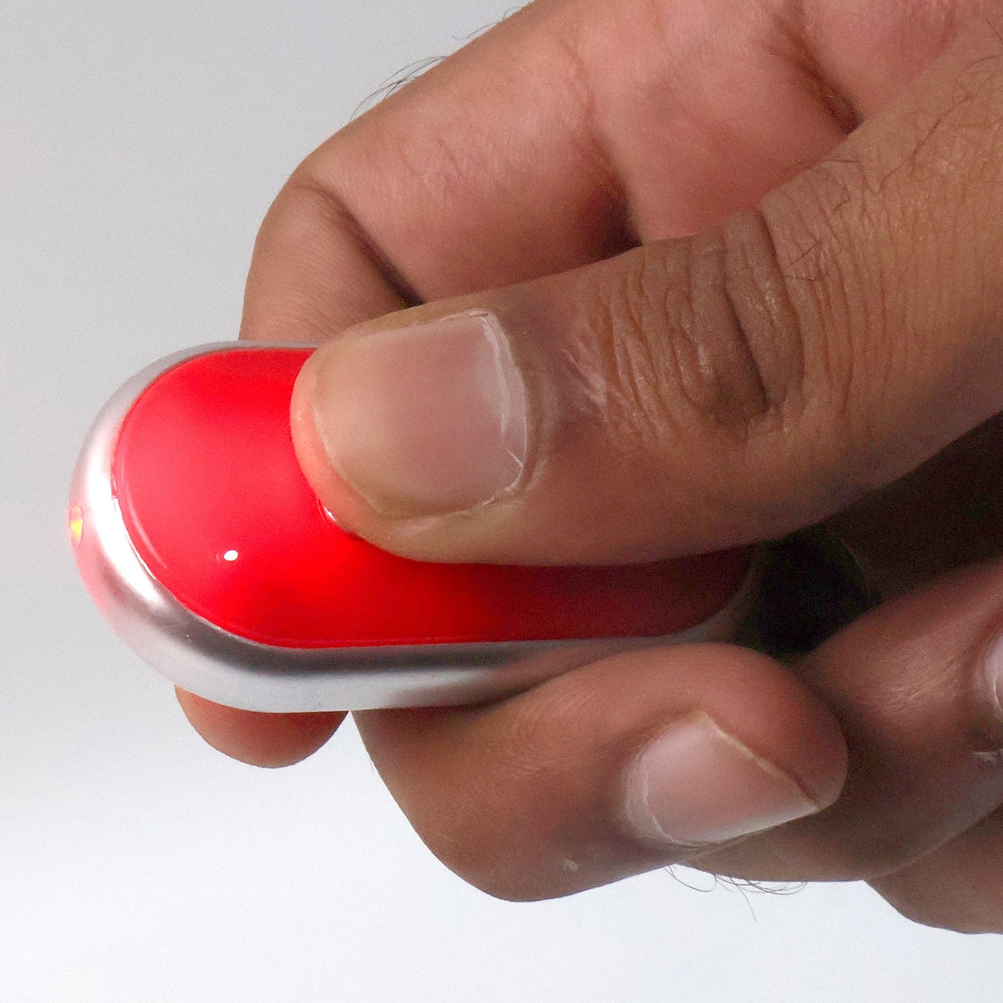 Sound-Activated Key Finder with LED Light | Anti-Lost Whistle Keychain Alarm for Keys & Small Items (1 Pc)