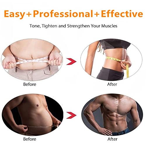 6 Pack ABS Stimulator Wireless Abdominal & Muscle Exerciser | EMS Body Massager | Fitness Abs Training Device for Muscle Toning